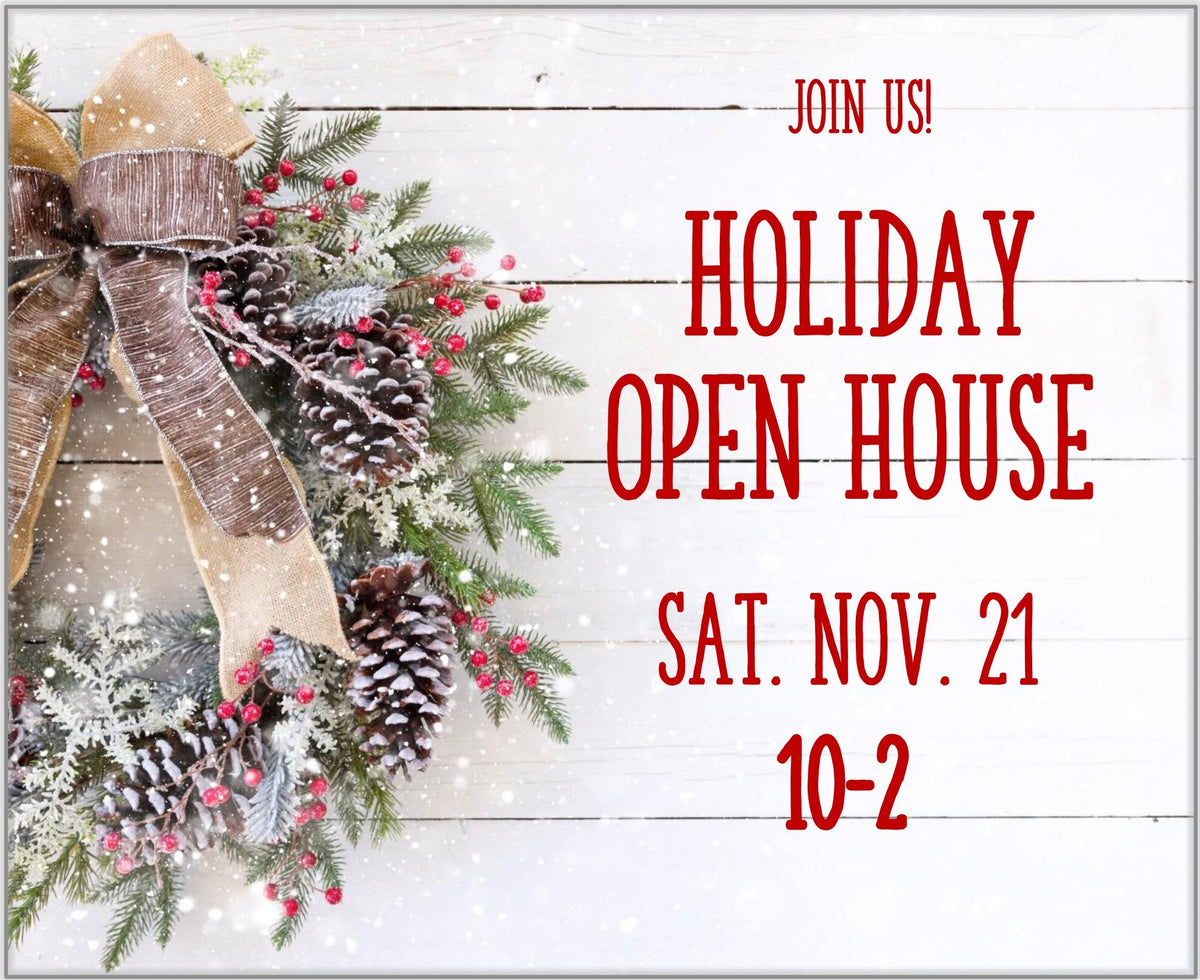 Join us! Holiday Open House at Reems Creek Nursery