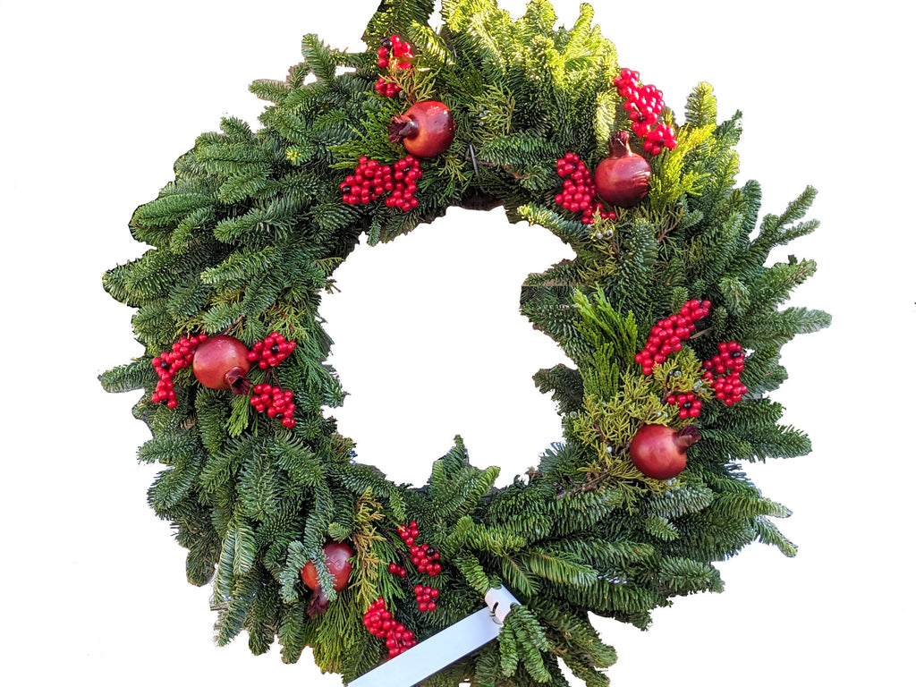 Spectacular Fresh Wreaths - 26" outside
